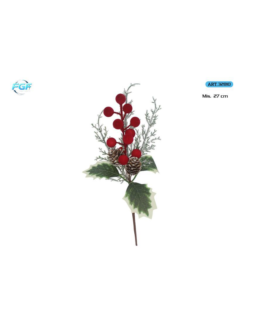 PICK C/BACCHE VELL.+DEC. 27cm 32810