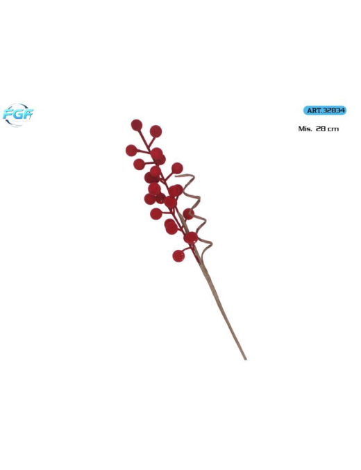 PICK C/BACCHE VELL.+DEC. 28cm 32834