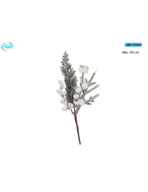 PICK C/BACCHE BIANCHE+DECORAZIONI 26cm