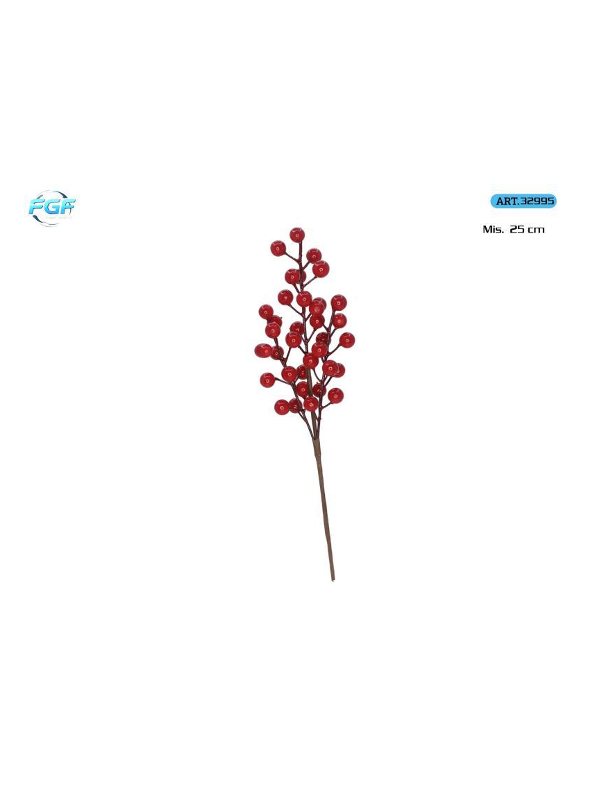 L.BACCHE RED PICK 25cm 32995