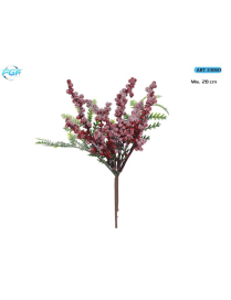 PICK C/BACCHE ROSSE+DECORAZIONI 28cm