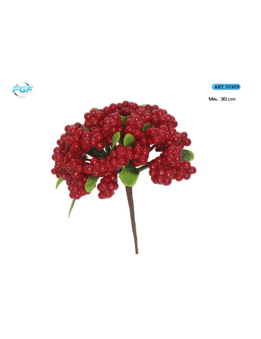 L.BACCHE RED PICK 30cm 33329