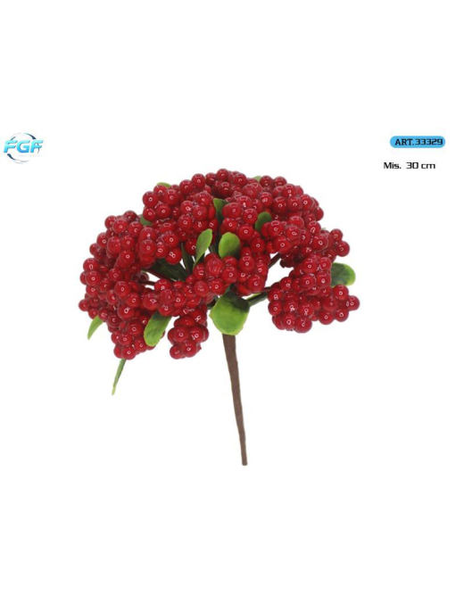 L.BACCHE RED PICK 30cm 33329