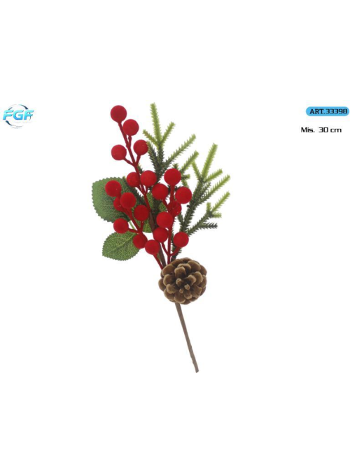 PICK C/BACCHE VELL.+DEC. 30cm 33398