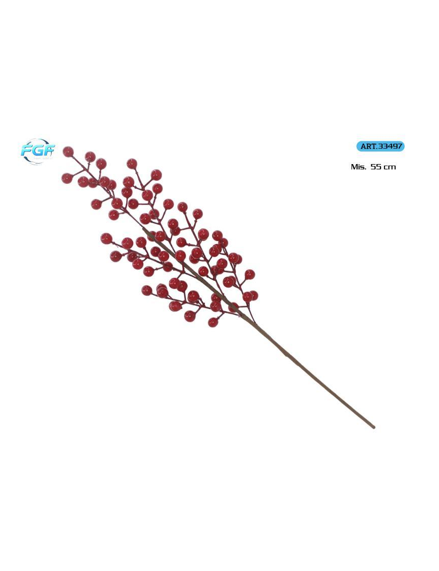 L.BACCHE RED PICK 55cm 33497