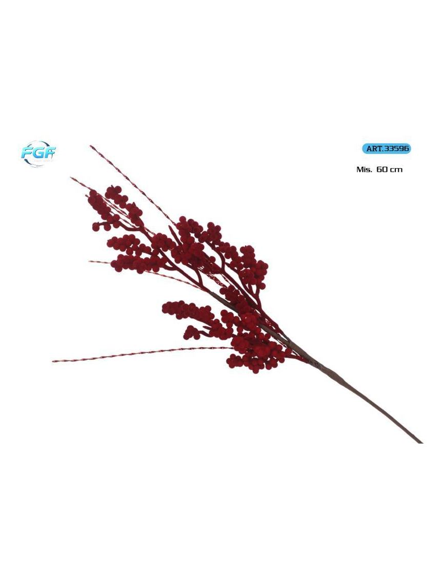 L.BACCHE RED PICK 60cm 33596