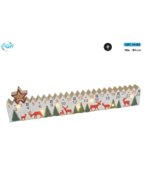 CALENDARIO AVVENTO 38cm C/LUCE