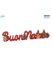 DEC.LEGNO SCRITTA DECORATIVA 38cm 34418
