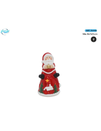 L.TERRAC.XMAS BABBO  8x13cm C/LED