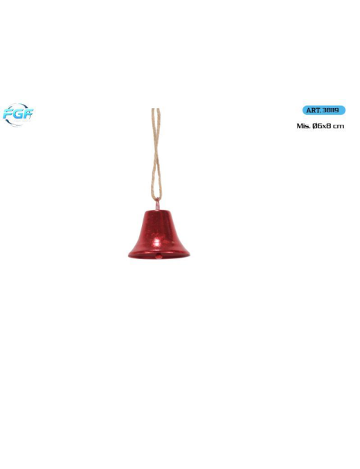 L.LATTA APP. ROSSO CAMPANA DEC.  8cm