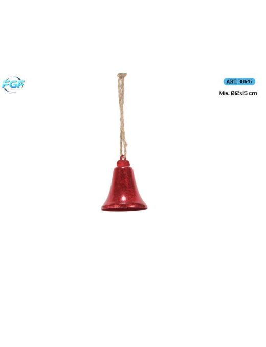 L.LATTA APP. ROSSO CAMPANA DEC. 15cm