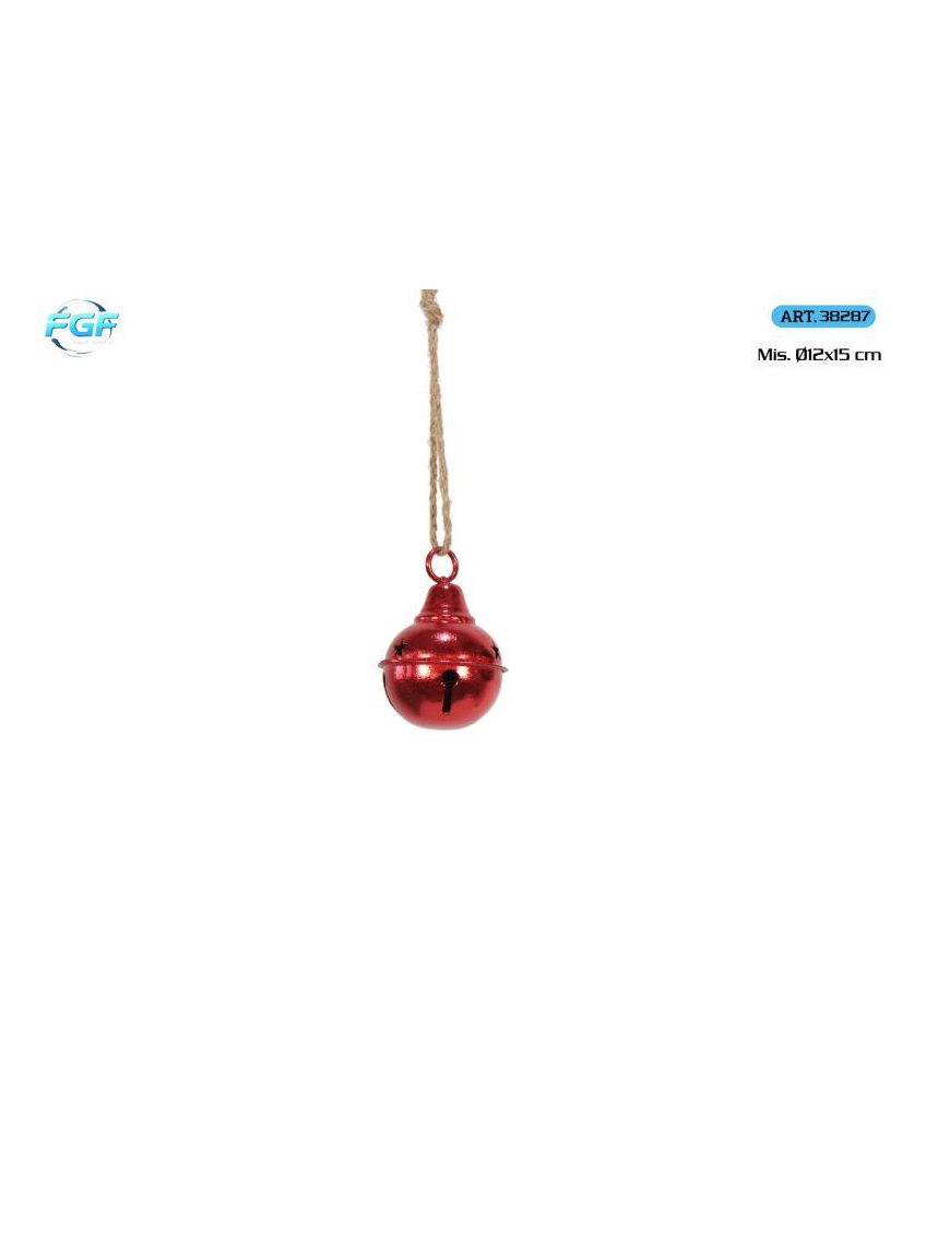 L.LATTA APP. ROSSO CAMPANA MET. 15cm