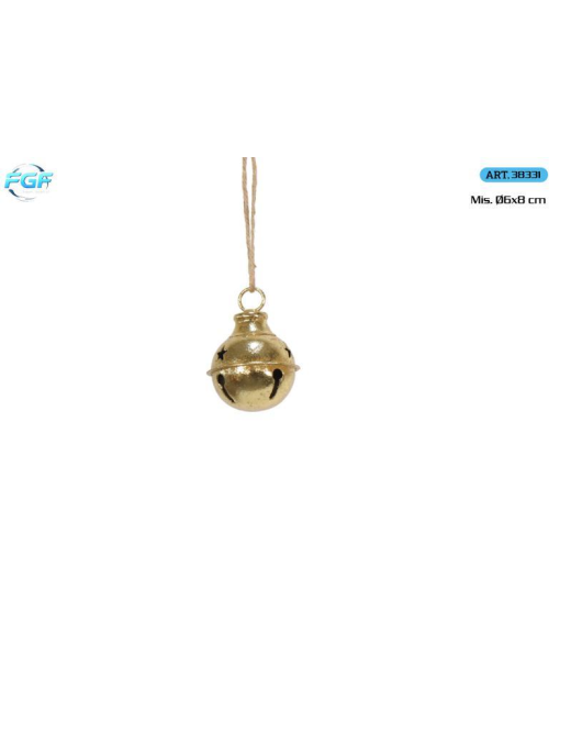 L.LATTA APP. ORO CAMPANA MET.  8cm