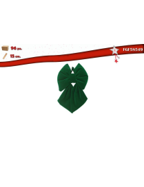 FIOCCO VELLUTO VERDE 15cm 58549