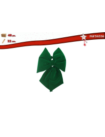 FIOCCO VELLUTO VERDE 22cm 58556