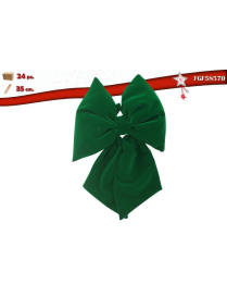 FIOCCO VELLUTO VERDE 35cm 58570