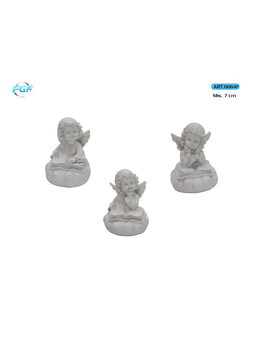 ANGELO RESINA BIANCO  6x5x7cm 66647