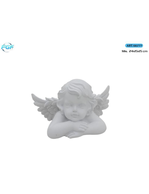 ANGELO RESINA BIANCO 24x15x15cm 66777