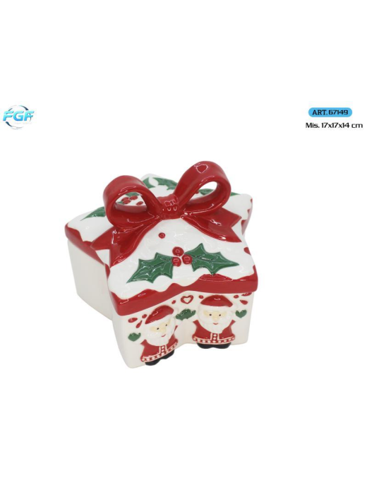 L.SANTA  BARATTOLO STELLA 17x14cm 67149