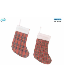 CALZA TESSUTO 25cm SCOZZESE 39277