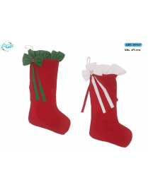 CALZA TESSUTO 45cm C/APPLICAZIONI 39437