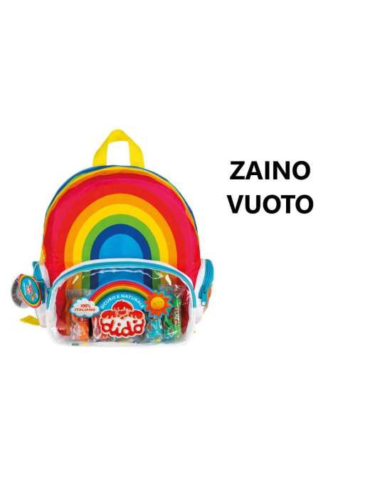 DIDO' EMPTY RAINBOW BACKPACK