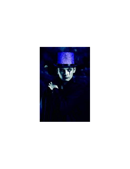 CAPPELLO CILINDRO VIOLA C/RAGNATELA 75$$