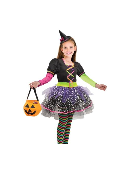 CARNIVAL COSTUME BARBIE WITCH 3-4 YEARS