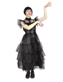 WEDNESDAY DANCE CARNIVAL COSTUME SIZE S