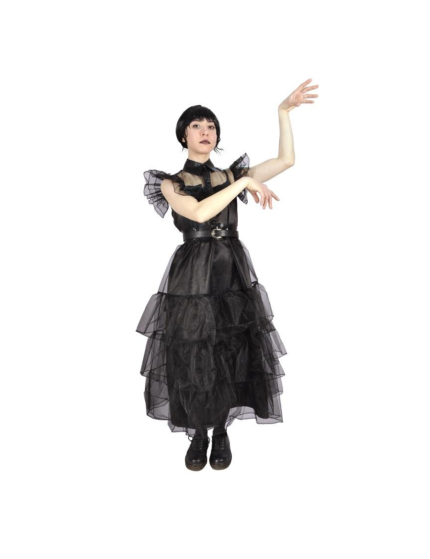 WEDNESDAY DANCE CARNIVAL COSTUME SIZE M