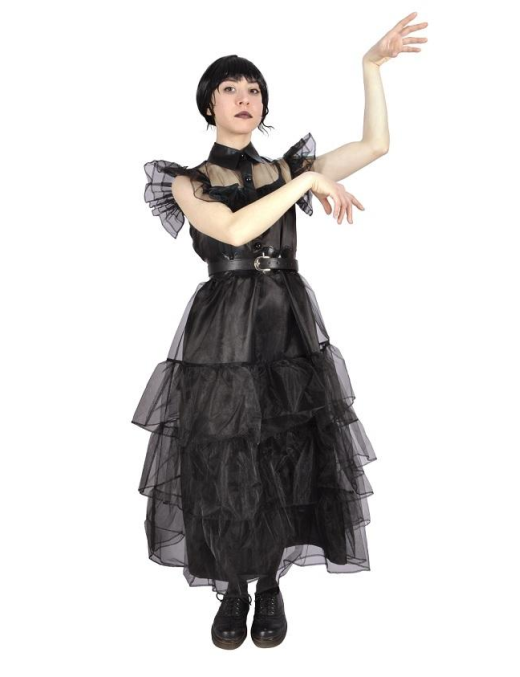 WEDNESDAY DANCE CARNIVAL COSTUME SIZE M