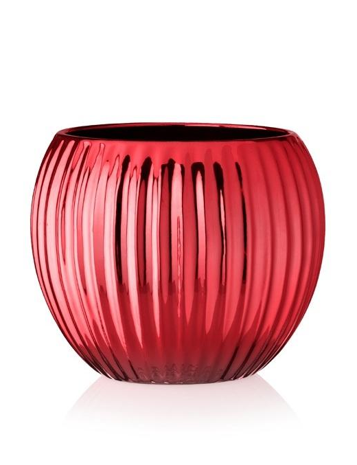 VASO NAIROBI SFERA RED d.16 h.13,5 CR267