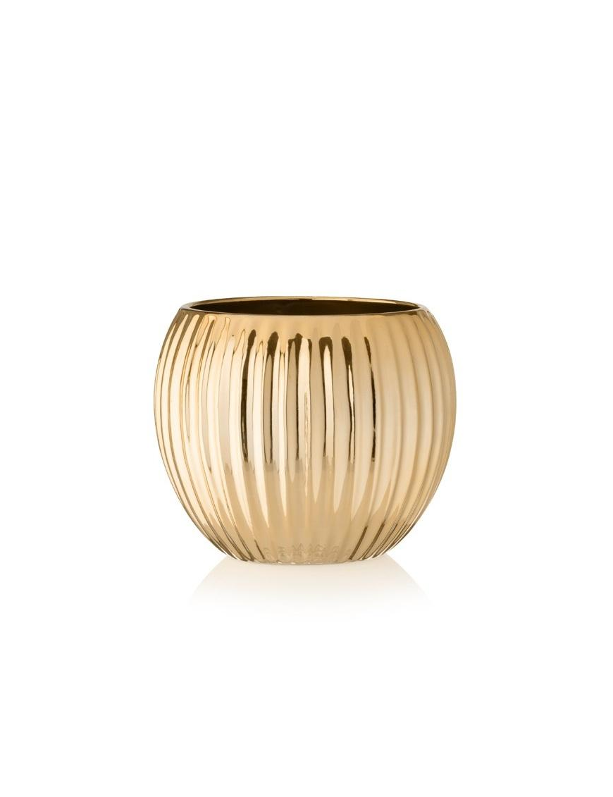VASO NAIROBI SFERA GOLD d.16 h.13,5