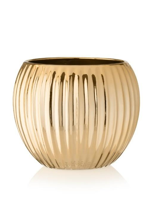VASO NAIROBI SFERA GOLD d.16 h.13,5