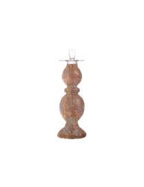L.TAYLOR BRONZO CANDELIERE SHILLA h. 4$$