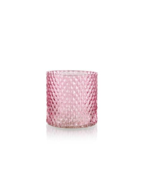 CILINDRO ROSA h15cm diametro 15cm