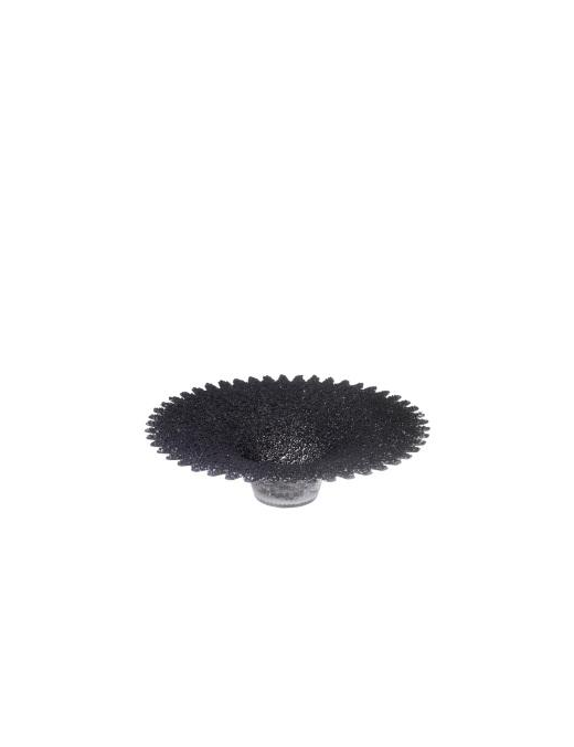 L.MELANY NERO/ORO BOWL SPIKE 38cm 182/$$