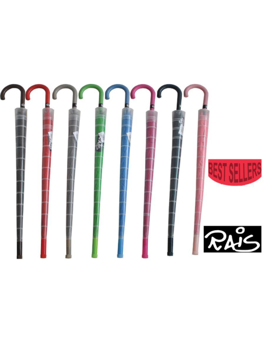 UNISEX UMBRELLA WITH SOLID COLOR GLASS