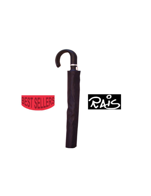 BLACK UNISEX MINI UMBRELLA