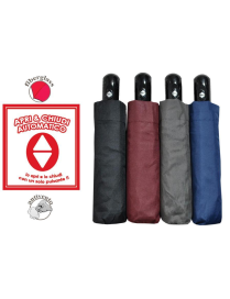 MEN'S OPEN AND CLOSE SOLID COLOR UMBRELLA