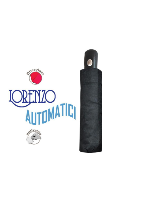 OMBRELLO AUTOMATICO UNISEX NERO MINI