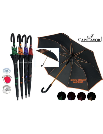 OMBRELLO LUNGO AUTOMATICO UNISEX ASSORTITO