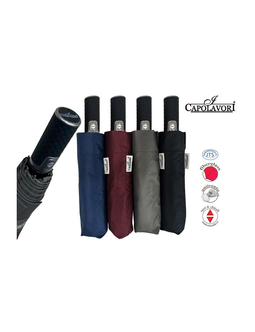 OMBRELLO AUTOMATICO APRIeCHIUDI UNISEX COLORI ASSORTITI