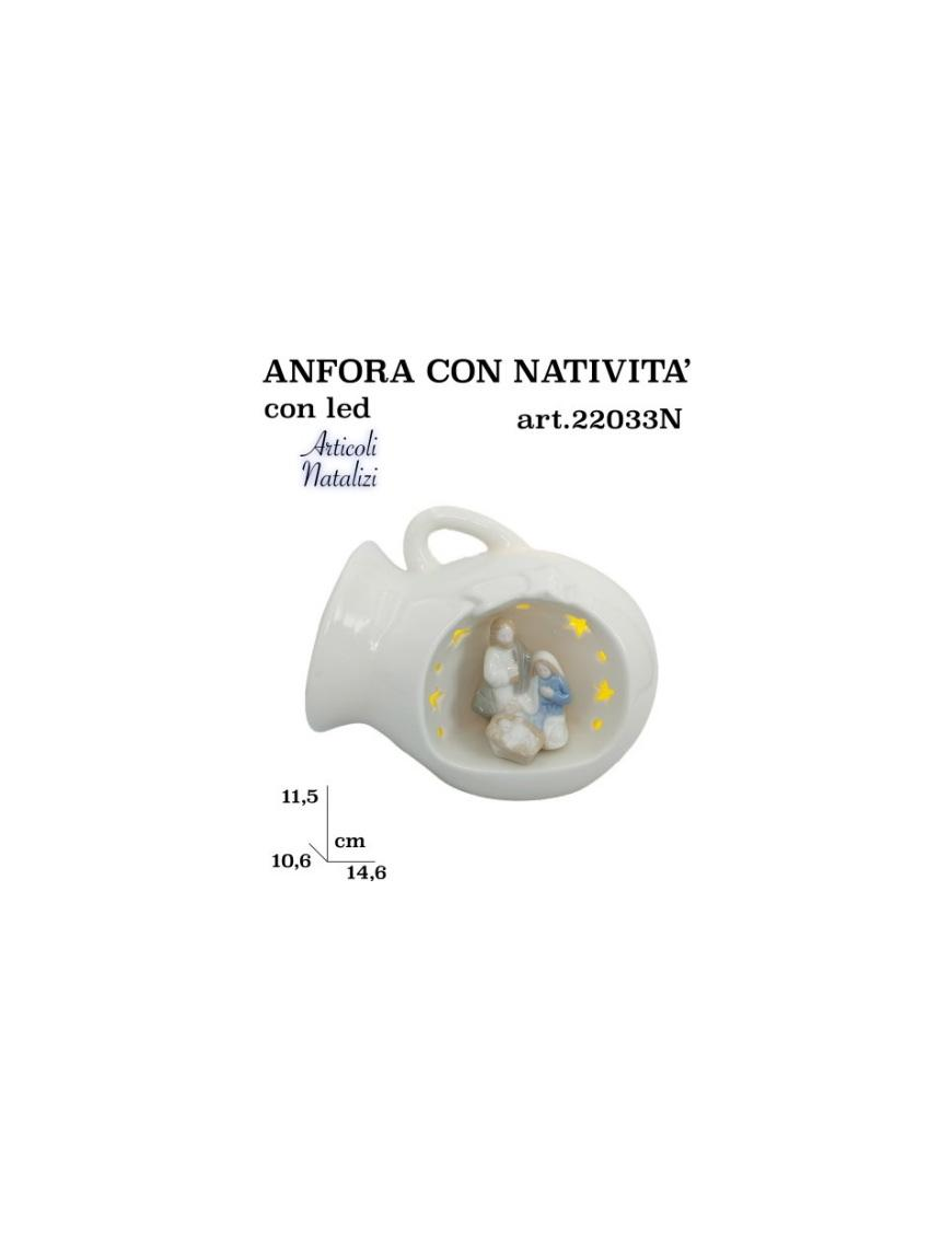 NATIVITA' C/ANFORA 11,5cm 22033N $$