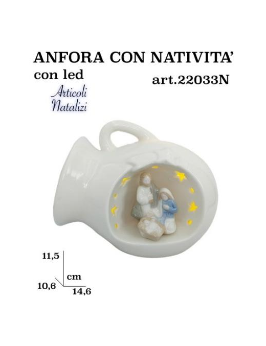 NATIVITA' C/ANFORA 11,5cm 22033N $$