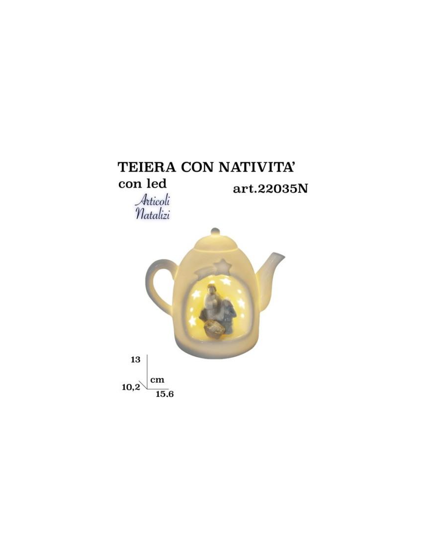 NATIVITA' C/TEIERA 13cm 22035N $$