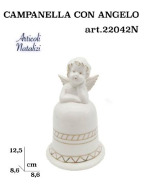 CAMPANELLA C/ANGELO 12,5cm 22042N $$