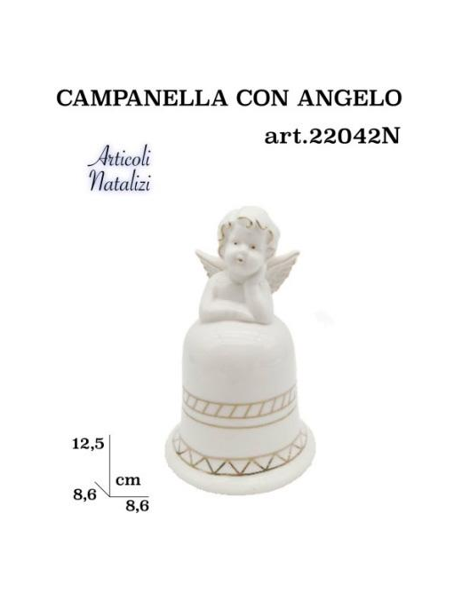 CAMPANELLA C/ANGELO 12,5cm 22042N $$