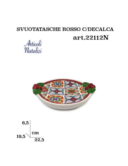L.VISCHIO SVUOTATASCHE 19,5cm 22112N $$