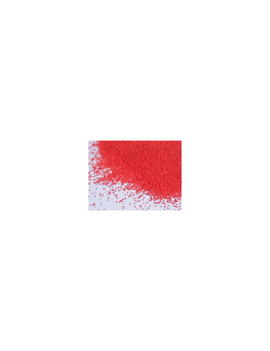 DECORATIVE SAND 0.4-0.7 RED 1kg
